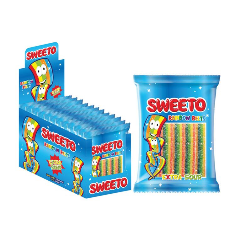 Sweeto String Sour Rainbow 80g – Welcome to Sweeto Confectionery World